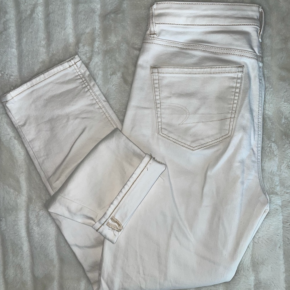 American Eagle Outfitters (stretch) Cropped BF Jeans